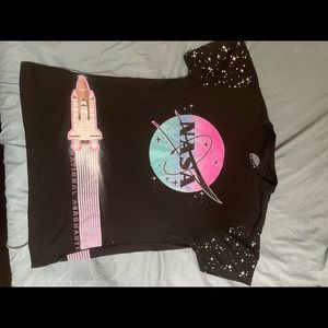 NASA Paint Splattered Tee